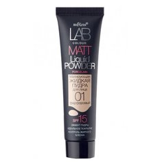 Bielita Тональный флюид LAB colour, 30 мл, оттенок: 01 фарфоровый