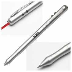 Указка лазерная NOBO "4 в 1": указка, стилус, ручка, фонарик (ACCO Brands, США), 1902262