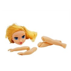 Набор для изготовления куклы (Голова (5см), 2 руки (5,5см) , 2 ноги (6,5см) (блонд) АЙРИС пресс