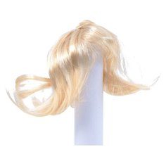 AS16-18, Парик для кукол (прямые волосы), 5*10см (блонд) АЙРИС пресс