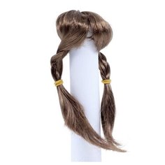 AS16-17, Парик для кукол (косички), 5*10см (коричневый) АЙРИС пресс