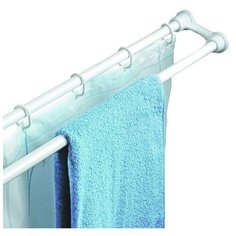 Карниз Bath Plus KSS-DBL-01 2двойной 120-220cm White