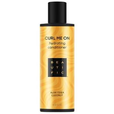 BEAUTIFIC Кондиционер "Curl Me On" увлажнение для кудрявых и волнистых волос, с маслом авокадо и жожоба, 250мл