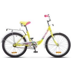 Подростковый городской велосипед STELS Pilot 200 Lady 20 Z010 (2020) лимонный 12" (требует финальной сборки)