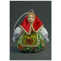 Кукла-подвеска сувенирная Потешного промысла Матрешка. Потешный промысел