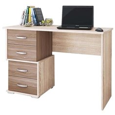 Письменный стол Сити-2 дуб сонома/ясень шимо ТЭКС