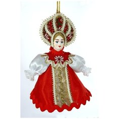 Потешный промысел кукла-подвеска Русская красавица.
