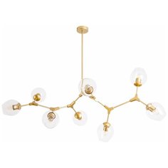 Люстра подвесная YUKA A4103SP-8GO Arte Lamp