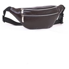 Сумка на пояс CAGIA 822827. Сделано в Беларуси. Натуральная кожа.