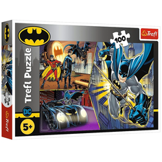 Пазлы Trefl Бесстрашный Бэтмен, 100 деталей
