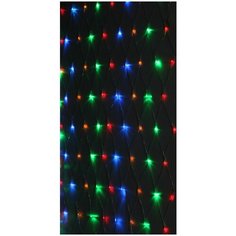 ENIS-01M ЭРА Гирлянда LED Сеть 1,8 м*1,5 м мультиколор, мультирежим, 220V, IP20 ERA