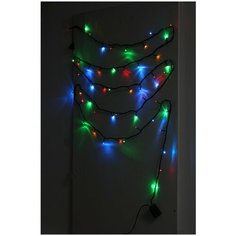 ENIN-5M ЭРА Гирлянда LED Нить 5 м мультиколор 8 режимов, 220V, IP20 ERA