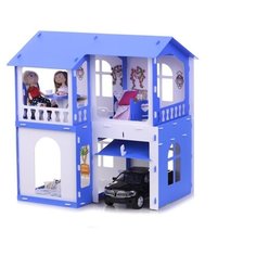 KRASATOYS Домик для кукол Алиса 000281/000282, Домик для кукол Алиса 000281, бело-синий