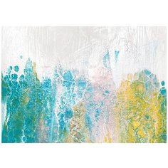 FA004 Набор для творчества Картина в стиле fluid art Абстракция 30*30см Hobruk