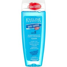 Eveline Cosmetics Тоник глубоко очищающий Pure Control, 200 мл