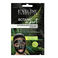 Eveline Cosmetics Маска Botanic Expert с углем очищающе-матирующая, 10 мл