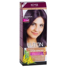 Элитан Стойкая крем-краска для волос, 3.66 марокканский инжир, 100 мл