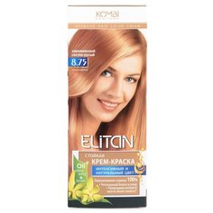 Элитан Стойкая крем-краска для волос, 8.75 карамельный светло-русый, 100 мл