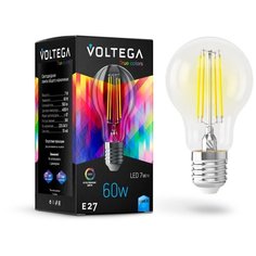 Лампочка светодиодная Voltega General purpose bulb E27 7W High CRI, 7155, 7W, E27
