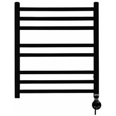 Полотенцесушитель GROIS Polo GR-001 500х600 П8 (3+2+3) RAL9005 птэн черный матовый