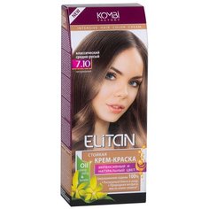 Элитан Стойкая крем-краска для волос, 7.10 классический средне-русый, 100 мл