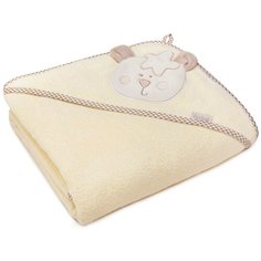 Perina Полотенце Мишутка банное 95х95 см бежевый