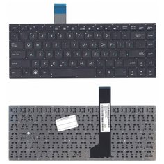Клавиатура для ноутбука Asus K46, K46С K46CA, K46CB, K46CM черная, без рамки