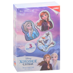 Набор для творчества LORI. Магниты из гипса Disney "Холодное сердце"