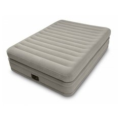 Кровать Ultra Plush Fiber-Tech 99х191х46см со встр.насосом 220В Intex
