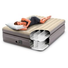 Кровать Prime Comfort Elevated Fiber-Tech 152х203х51см со встр.насосом 220В Intex