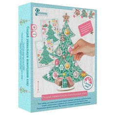 Феникс Present Новогодний набор для творчества Елка Новогодняя Мятная (80731)