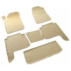 Комплект ковриков салона NorPlast NPL-Po-33-77 5 шт. бежевый