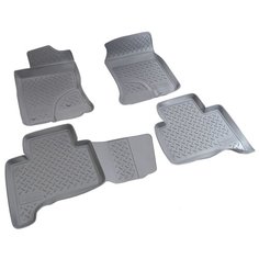 Комплект ковриков салона NorPlast NPL-Po-88-40 4 шт. серый
