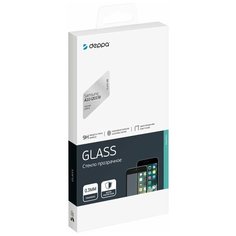 Защитное стекло Deppa 3D Full Glue для Samsung Galaxy A10 (2019), 0.3 мм, черная рамка