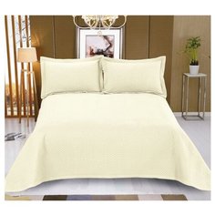 Покрывало Valtery PMO-06/PMO-08/PMO-11/PMO-21, PMO-08, 160 х 220 см, кремовый