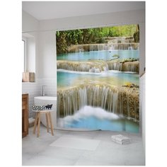 Штора для ванной JoyArty Пологий водопад 180х200 (sc-20939)