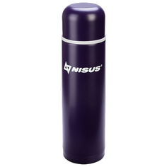 Классический термос Nisus N.TM-045, 1 л фиолетовый