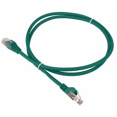 Патч-корд LANMASTER RJ45-RJ45, 4 пары, UTP, категория 6, 1 м, зеленый, LSZH, LAN-PC45/U6-1.0-GN 16102315