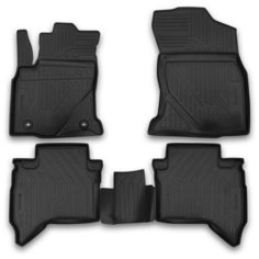 Element Коврики в салон TOYOTA Hilux, 08/2015->, 4 шт. (полиуретан)