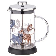 Френч-пресс котики 600 мл Agness (894-121)