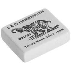 823980 Ластик K-I-N каучук ELEPHANT 300/30 36*28*10 мм, белый 27 шт