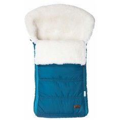 Конверт-мешок Nuovita Alpino Bianco меховой 85 см turchese