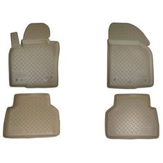 Комплект ковриков салона NorPlast NPL-Po-95-25 4 шт. бежевый