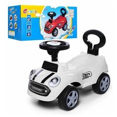 Каталка толокар со звуком, белая, 616А Best Like