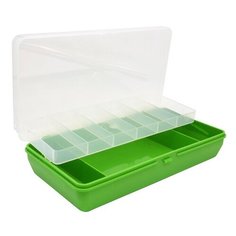 ТИП-5 Коробка, двухъярусная c микролифтом, 210*110*50 мм. (салатовый) ТРИВОЛ
