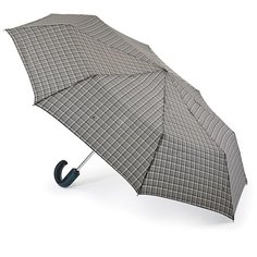 G834-3047 GreyWindowpane (Клетка) Зонт мужской автомат Fulton