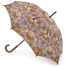 L715-2593 StrawberryThief (Птицы) Зонт женский трость Morris Co Fulton