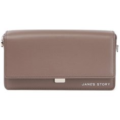 AS-7032-77 серая сумка женская (кожа) Janes Story