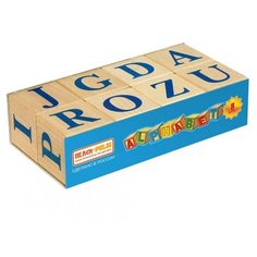 Кубики Пелси Алфавит английский, 8 шт. И676 Теремок (Пелси)