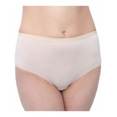 Santini Трусы Макси с высокой посадкой, размер 58, бежевый